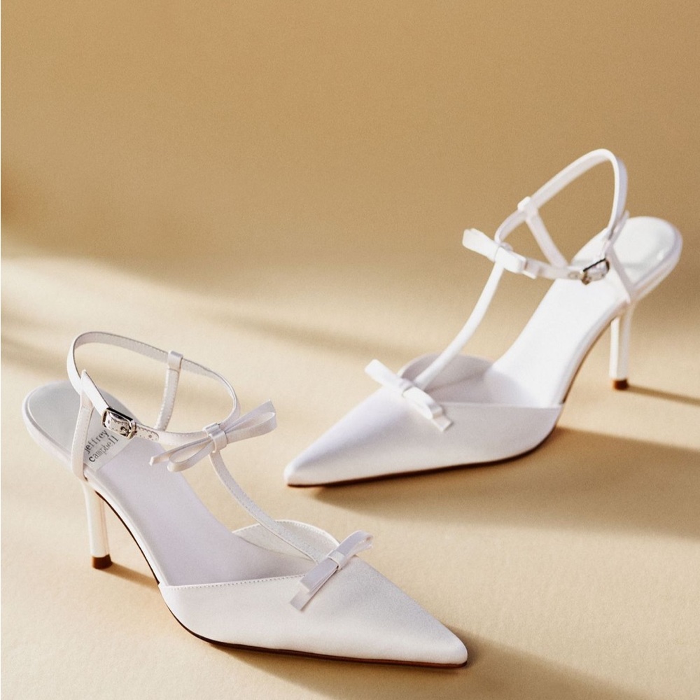 JEFFREY CAMPBELL PLAYHOUSE POINTED-TOE PUMPS